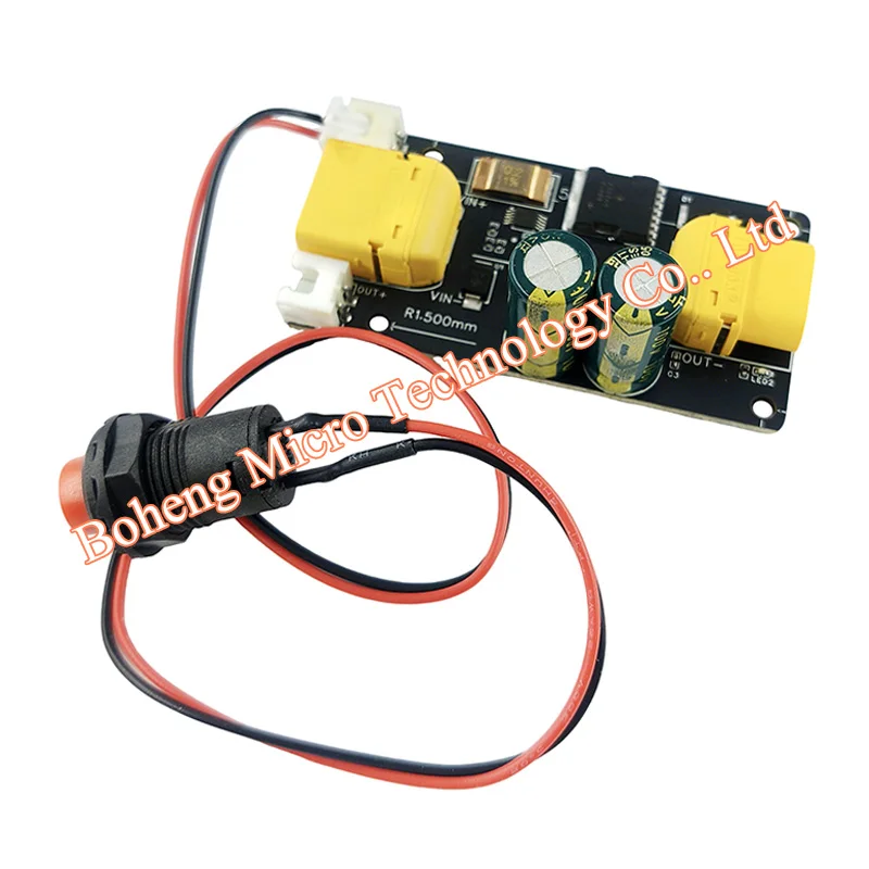 XT60 Anti-Spark Switch XH2.54 Output Interface 75V OVP 9V UVP 237A OCP Compatible with VESC ESC for RC Drone