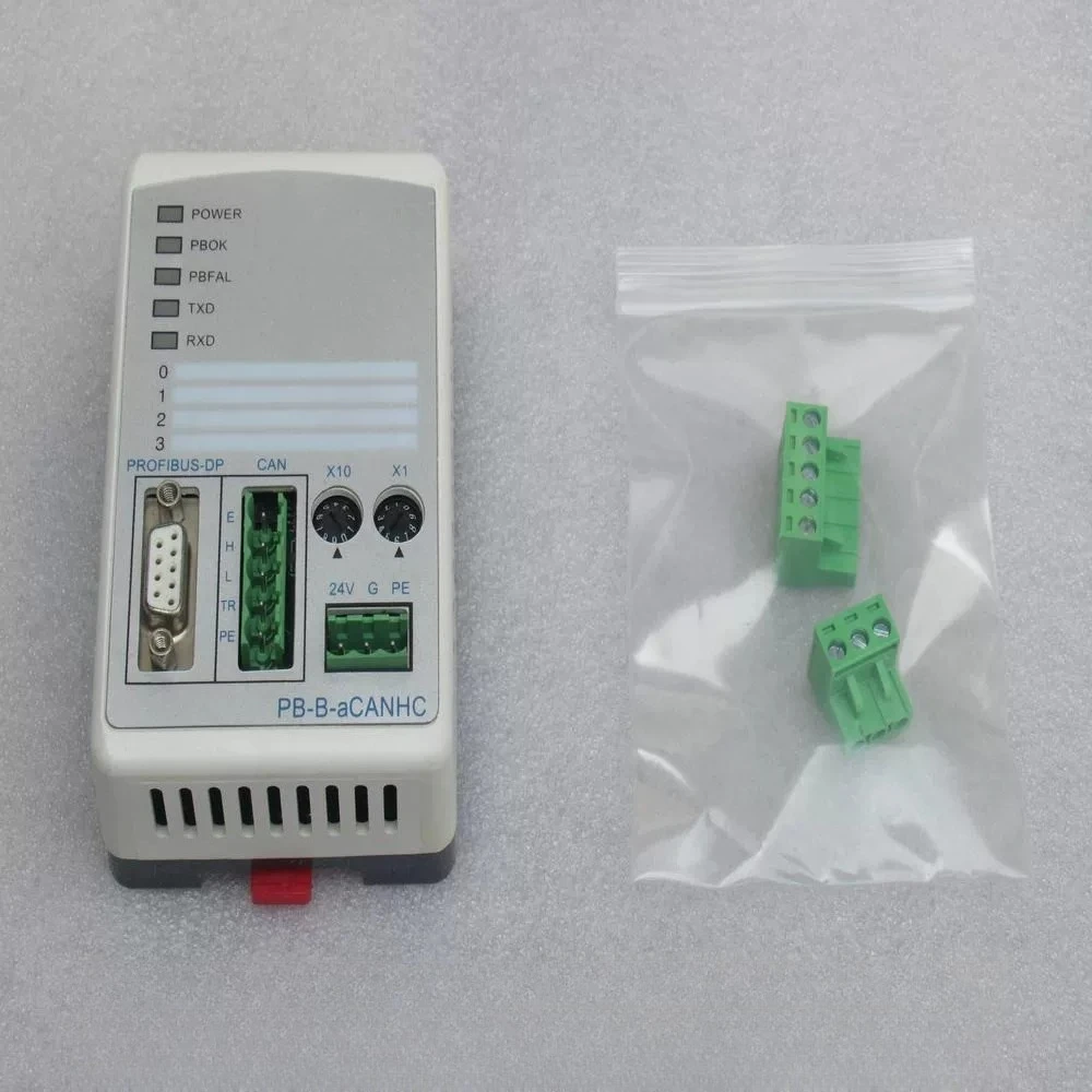Brand‑New Ding  shi Tech PB‑B‑aCANHC Communication Conversion Module, PROFIBUS‑DP to CAN Bus