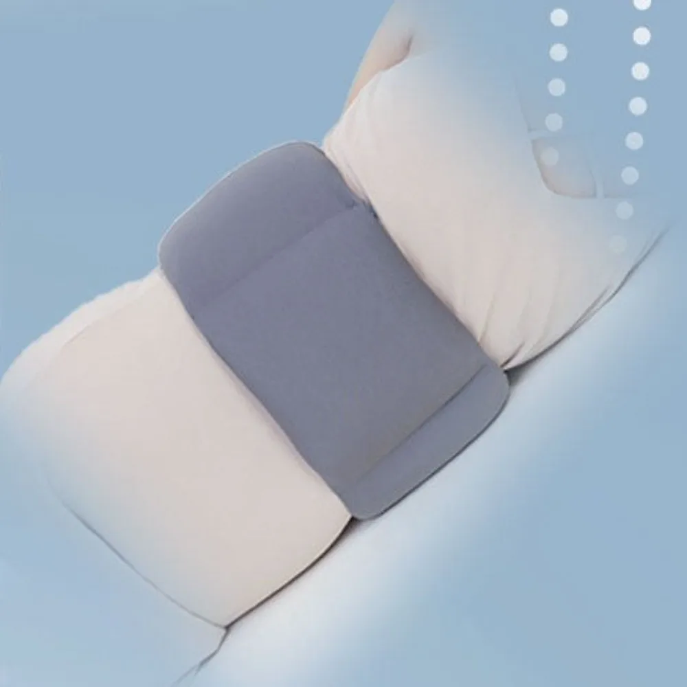 Comfortable Lumbar Support Pillow Waist Protection Adjustable Wrap Around Unisex Sleep Pillow Intervertebral Disc Support Warmth