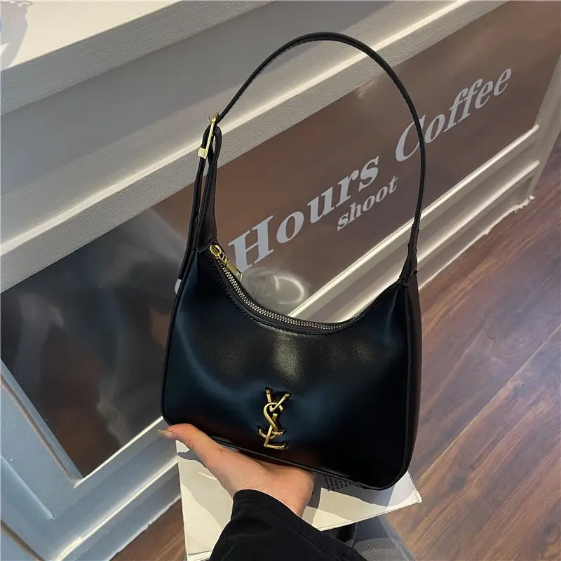 

Модная женская сумка высокого дизайна, сумка подмышки, модная и универсальная качественная сумка на плечо большой вместимости, минималистичная женская сумка