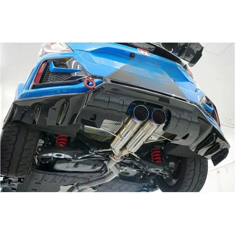 Suitable for Honda Civic FK8 Type R Carbon Fiber JS Rear Spoiler Rear Lip Spoiler baseplate modification