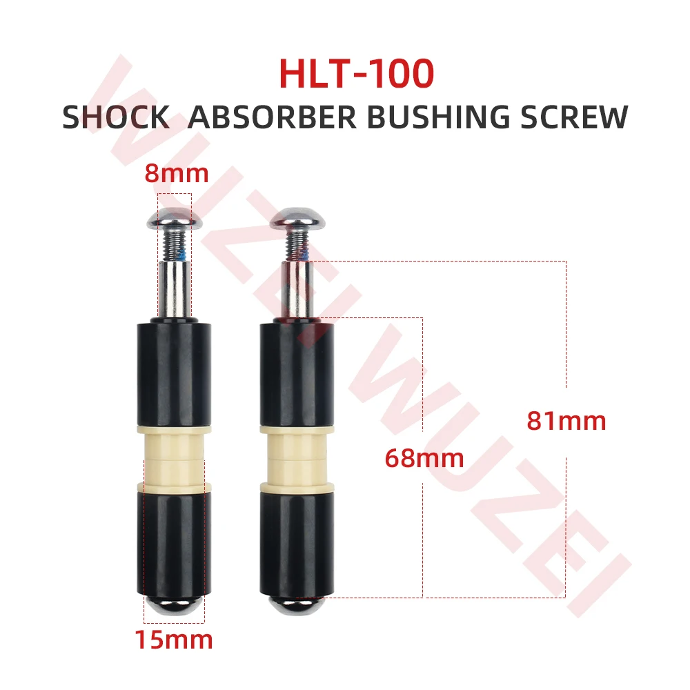 HLT Mountain Bike Shock Absorber Bushing 24L/52L/68L MTB Road Bicycle Rear Shock Absorber Bushings