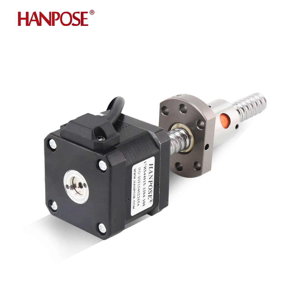 Imagem -05 - Stepper Motor com Ballsscrew Acessórios para Impressora 3d 1.5a 40n.cm Chumbo 150 250 mm 17hs4401s-sfu1204 Nema17