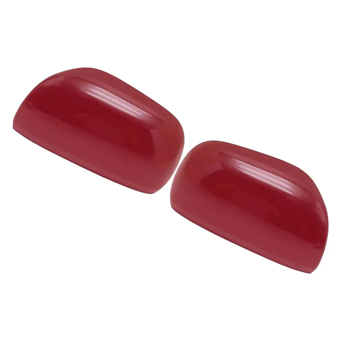 

LH+RH Rearview Mirror Cover Frame Door Side Wing Cap Trim Housing ABS Red fit for Toyota RAV4 2006 2007 2008 2009 2010 2011 2012