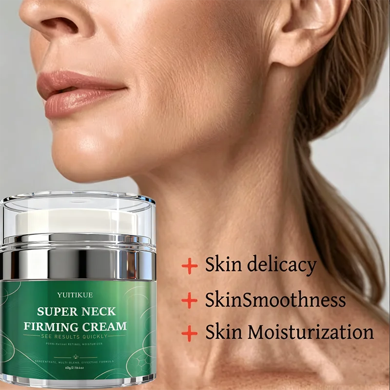 YUITIKUE Super Neck Firming Cream Retinol Moisturizer Hydrating Smooth Tightening Neck Face Chest Skin Care Cream