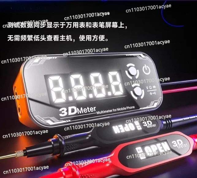 V3.0 Multimeter Visual Pen Voltage Internal Screen Display for Phone Voltage Test Table Inspection Repair