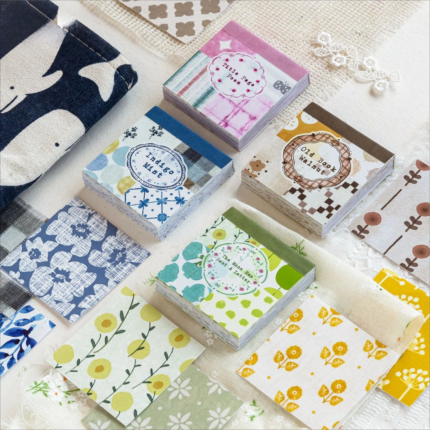 Vintage Plant Flower Pattern Landscape Sticker Book Creative DIY Journal Material Collage Scrapbooking Stationery