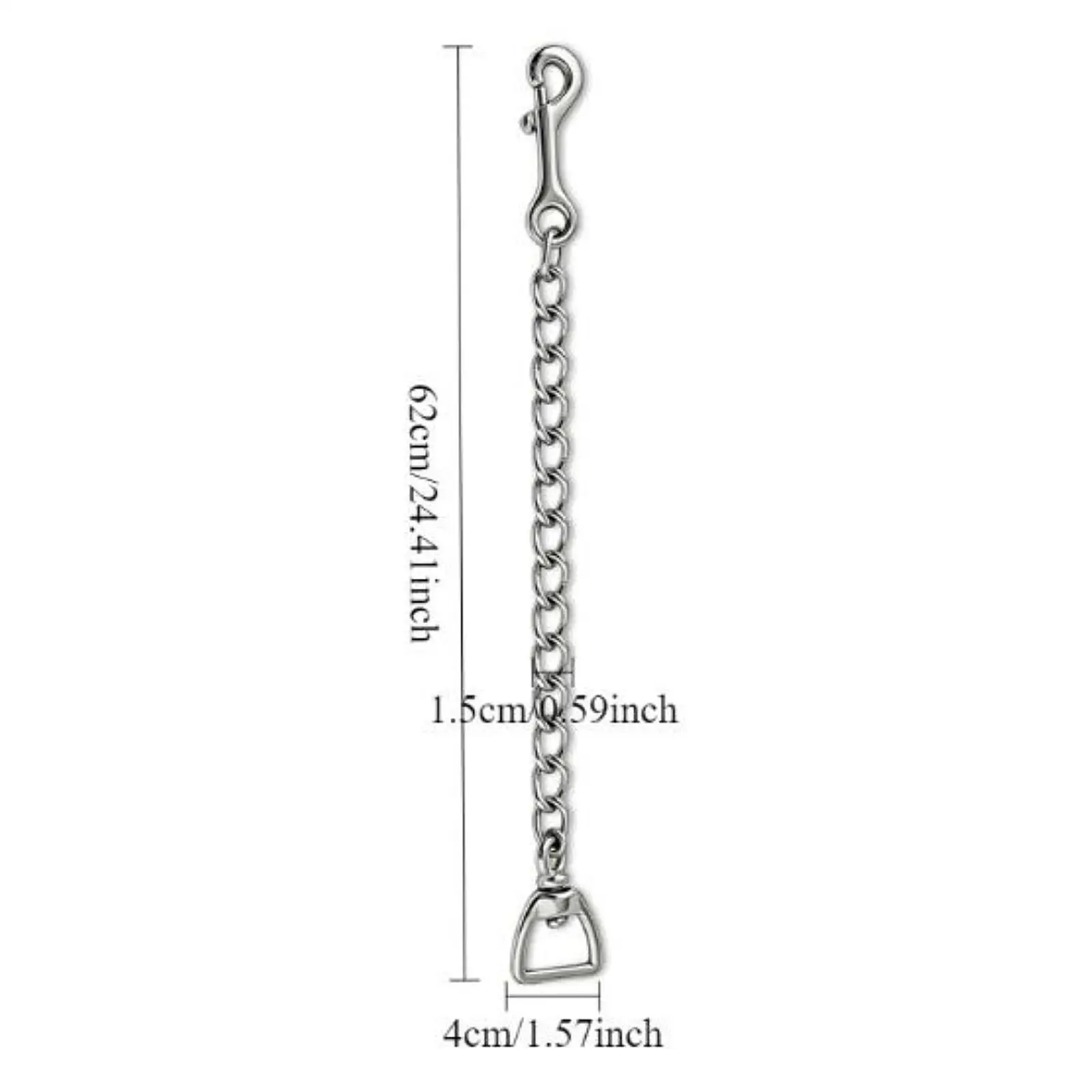 Lead Chain for Barn Hardware Versatile Handling Walking Lead Rope Studing Chain Attachment