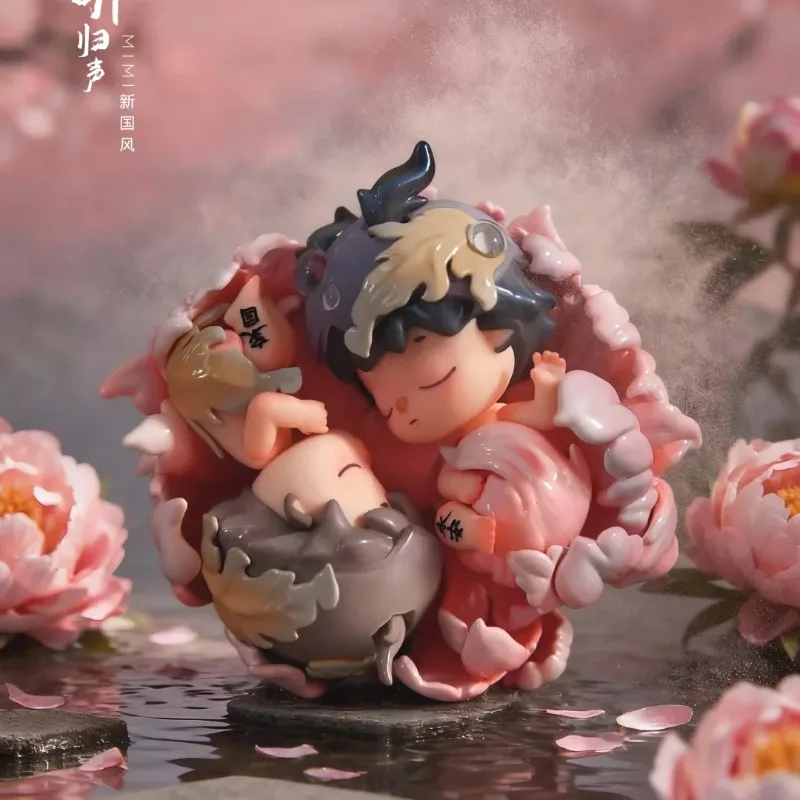 Новая оригинальная серия Mimi Echoes of Mountains and Rivers, слепая коробка, игрушка, милая экшн-фигурка, коллекция украшений, подарки-сюрпризы