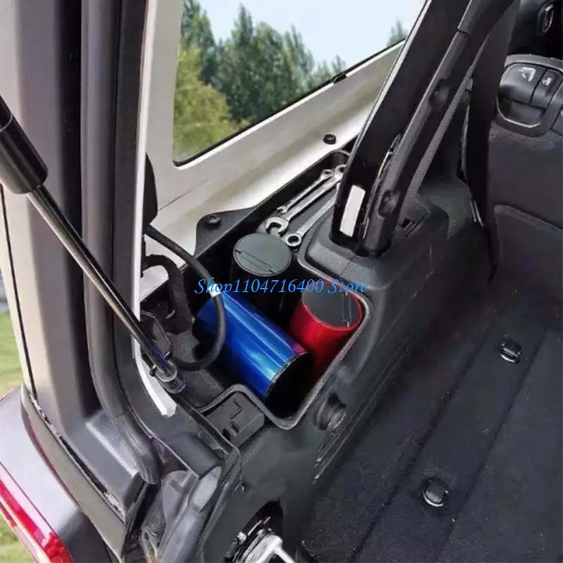 

y1gd Car Trunk Rear for Seat Back Storage Box Big Capacity for Jeep-Wrangle