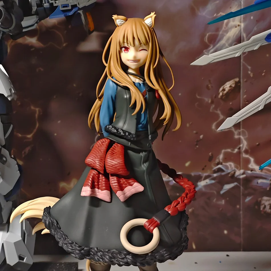 Spice and Wolf: MERCHANT MEETS THE WISE WOLF Offizielle Anime Holo Actionfiguren Modellsammlung Ornament Anime Cartoon Spielzeug Geschenk