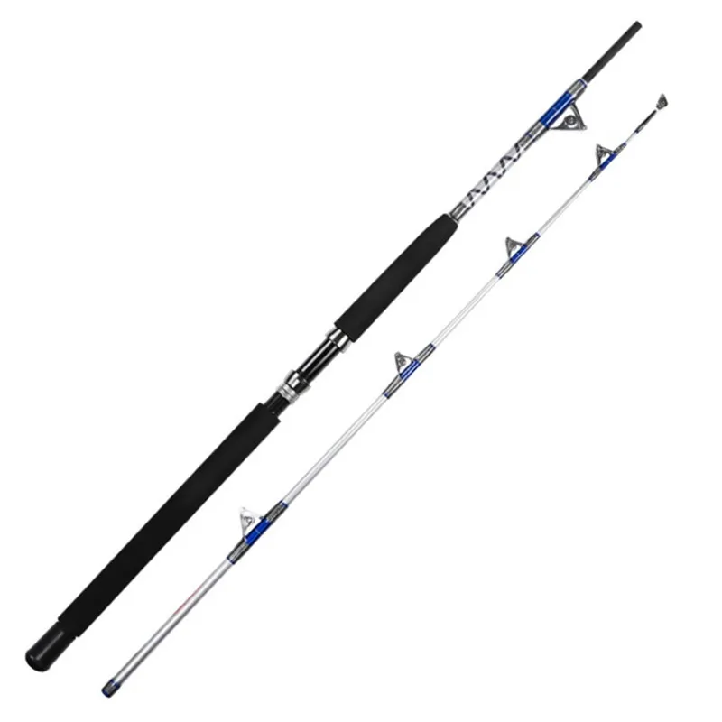 

Trolling Rod Saltwater Fishing Boat Rod High Carbon Pole 1.98m 2.1m Fishing Rods Pesca