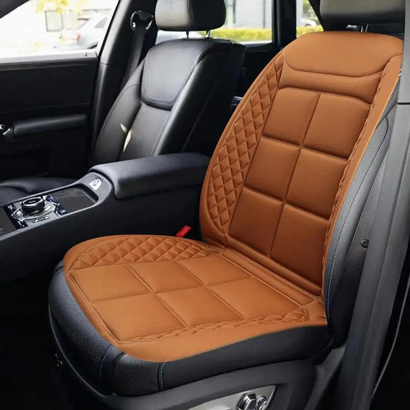 Heated Seat Cover for Car 12V/24V Comfortable Seat Cover Seat Pad Car Seat Protector Cover Winter Heated Seats Mat accessories