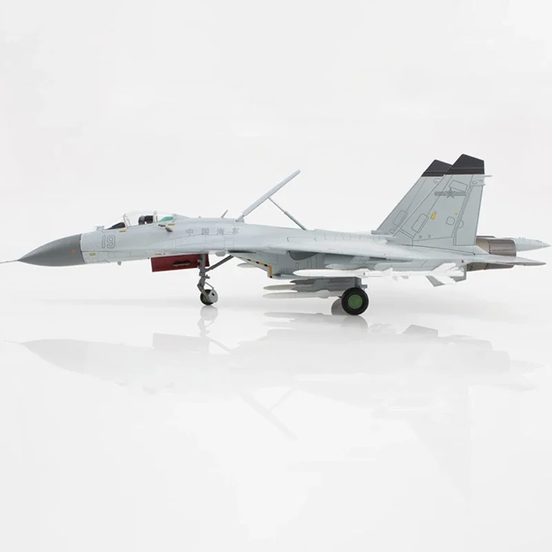 1:72 Scale HA6018 China J-11BHG No.19 Chinese Navy Aviation 2023 Fighter Model Diecast Alloy Classic Static Souvenir Toys Gifts