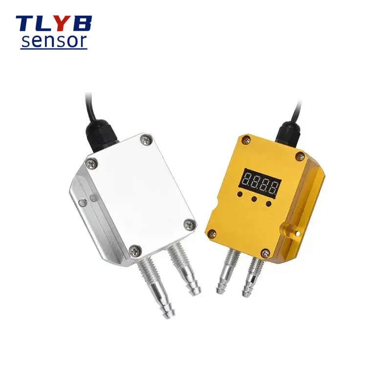 Hot-selling/4-20 MA air Pressure Sensor Wind Pressure Transmitter Differential Pressure Sensor 100pa  200pa 300pa 5kpa
