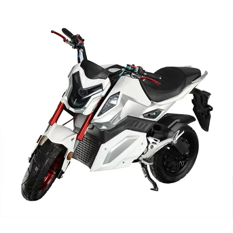 Velocidad máxima del motor 2000W de la motocicleta eléctrica de gama alta de Zuimi 72V de 80 km/h gama máxima de 140 km