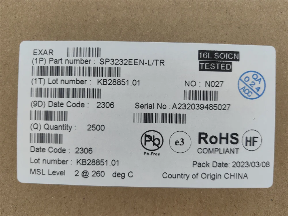 (5 قطعة) SP3232EEN متوفر في المخزون 48 ساعة