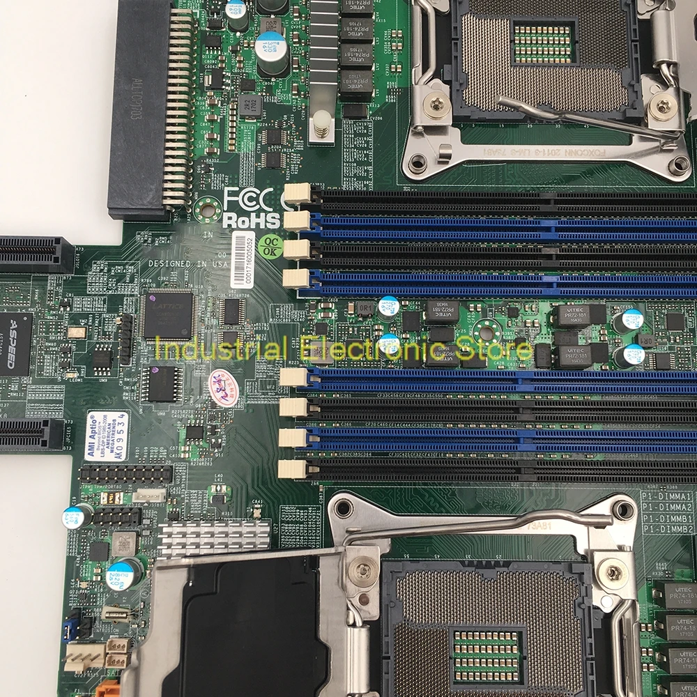 For Supermicro GPU Serevr Motherboard Support For Xeon Processor E5-2600 V4 / V3 Family X10DGQ