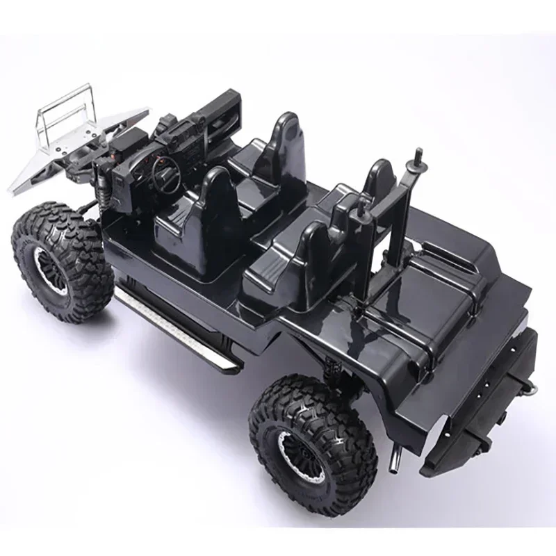 Auto Aggiornamento Trxs Carrozzeria Trasparente Simulazione Interno per 1/10 RC Crawler TRX4 Defender 4wd D110 D90