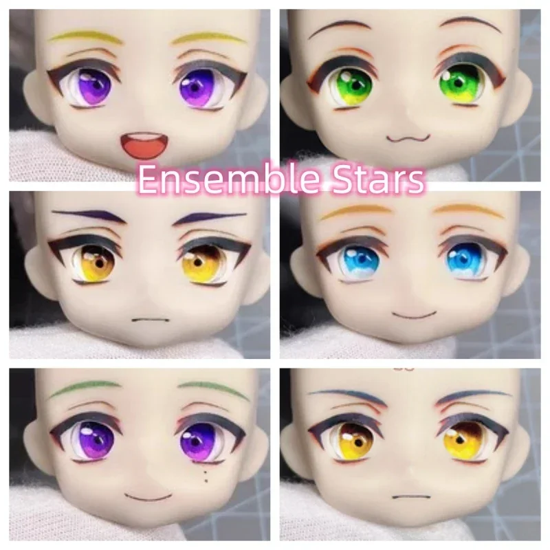 

ES Ob11 Face Ensemble Stars Open Eyes with Eyeballs Eichi Sazanami Jun Tomoe Hiyori Himeru Tatsumi Tori Anime Game Faceplate