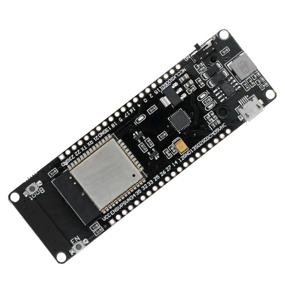 WiFi Wireless Bluetooth Module with 18650 Battery Holder, Dual Core Processor, Low Power Consumption