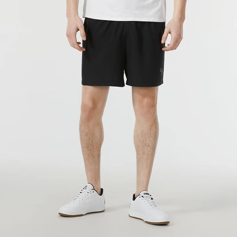 

Puma genuine 2024 new men's training woven sports breathable shorts 521972-01