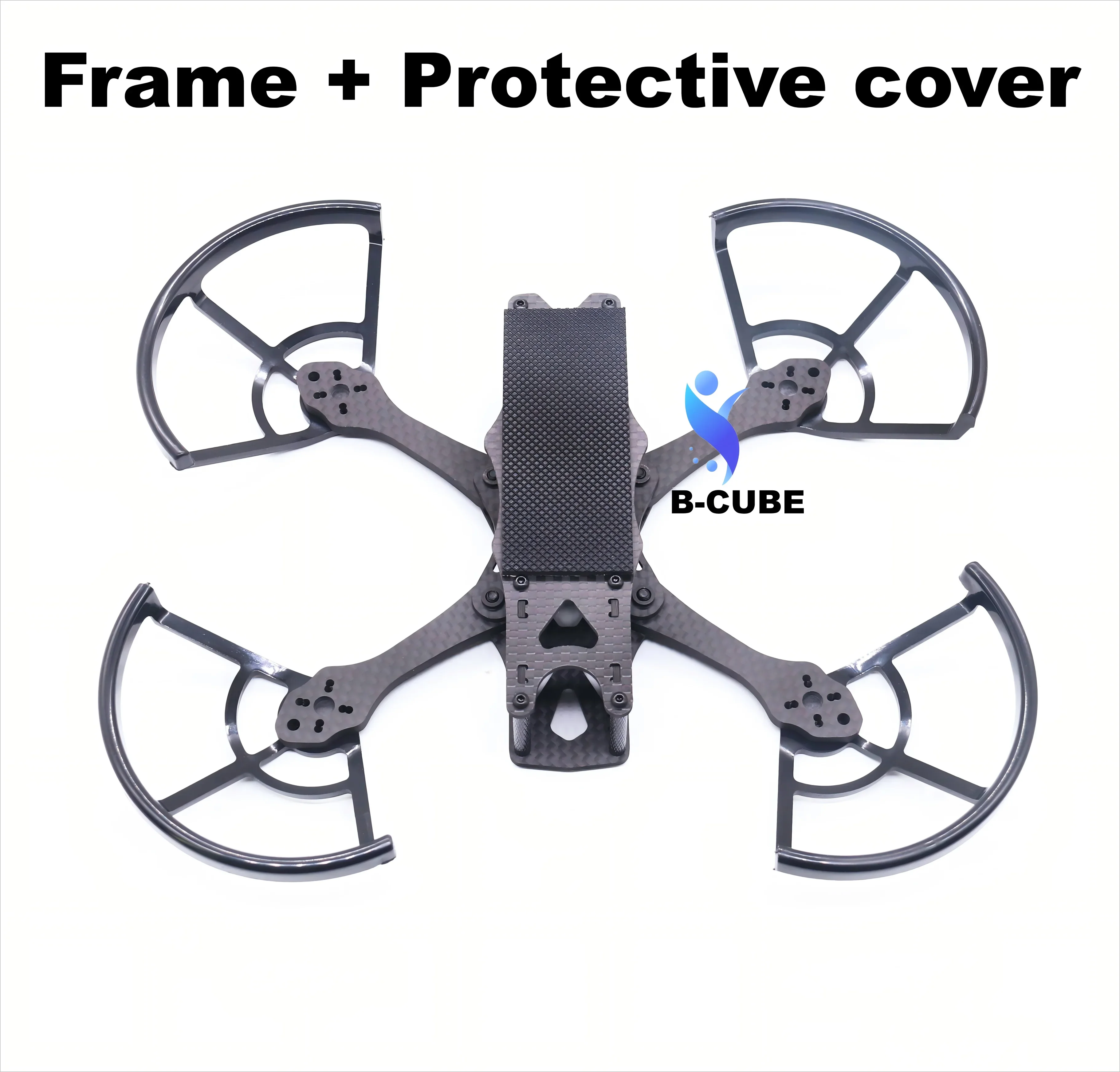 B-CUBE APEX Mini 3 Inch 150mm Carbon Fiber Frame Kit with 4MM Thickness Arms For FPV Freestyle Racing Drone Quadcopters RC Parts