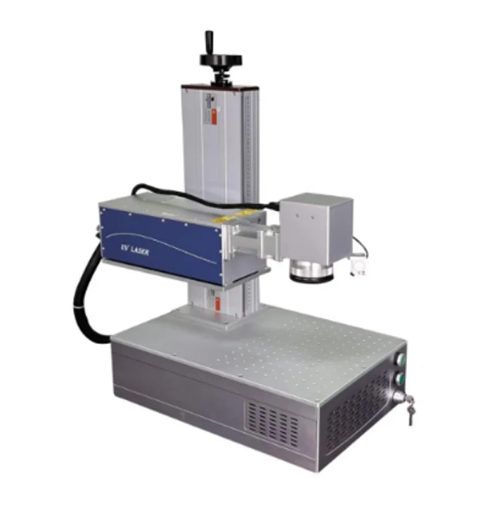 Hot Sale Desktop Type Integrated Optical Control System 5W UV  Marking Machine For Jewelry Shops