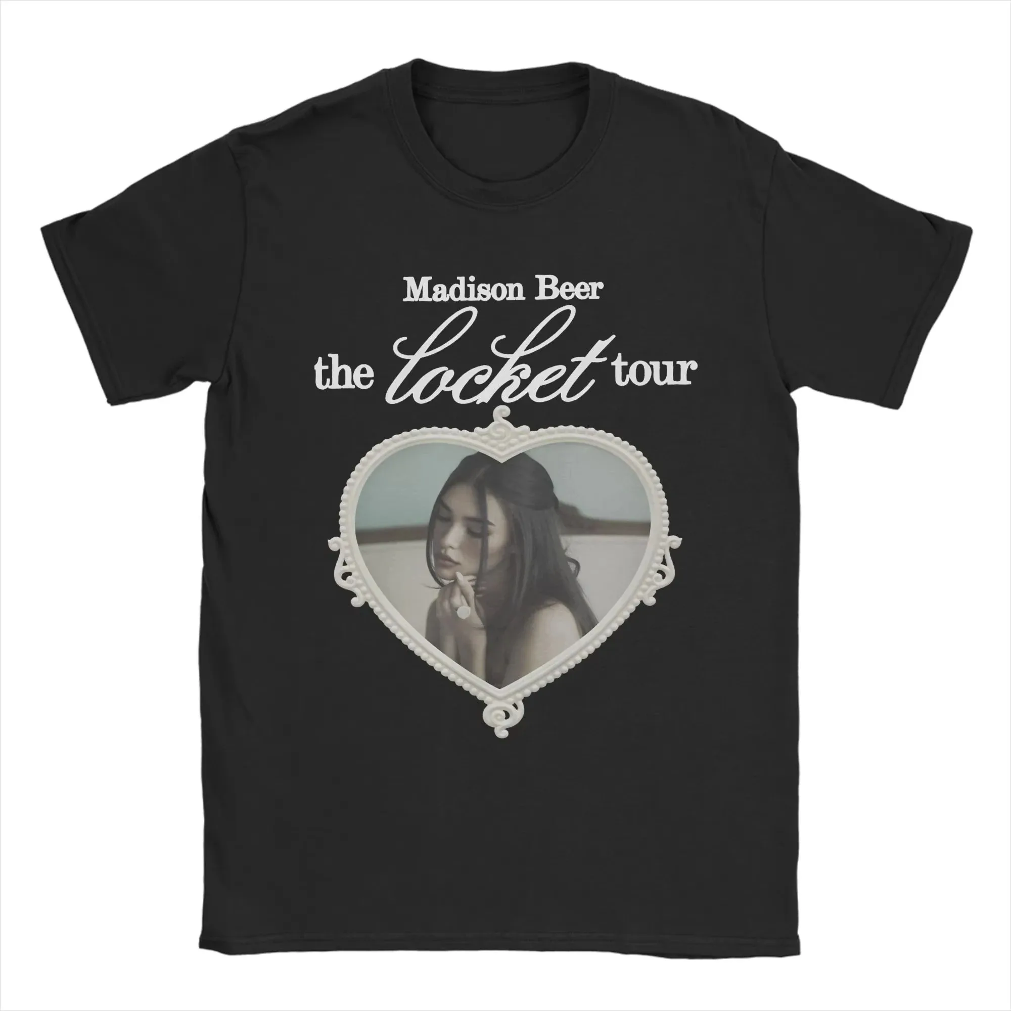 Fashion Casual Short-sleeved Top Men Women Graphic Madison Beer The Locket Tour 2026 Tee T Shirt Cotton T-shirts Clothes Y2K