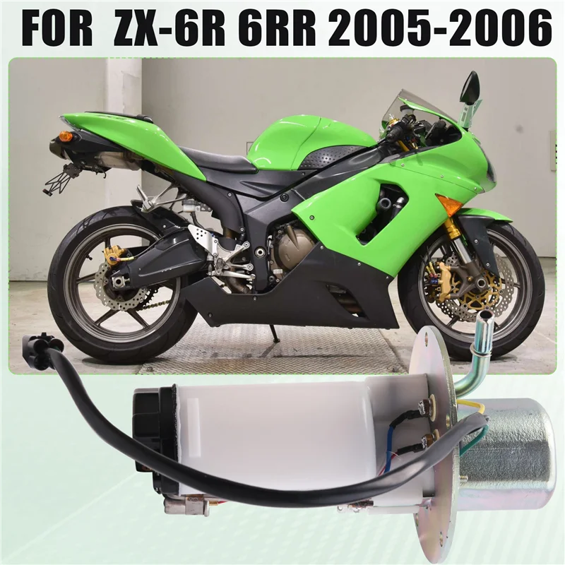 

ABQB-Fuel Pump Motorcycle Replacement Part 49040-0814 For Kawasaki Ninja ZX-6R 6RR 2005-2006