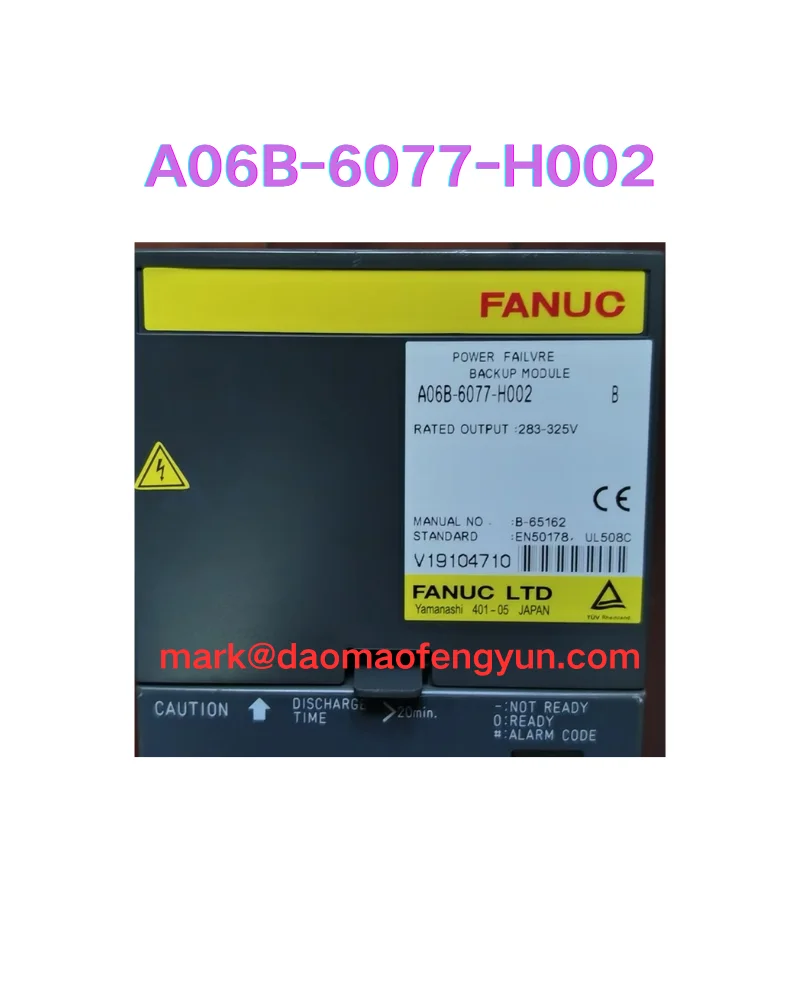 

A06B-6077-H002 Used Servo Drive Testing OK