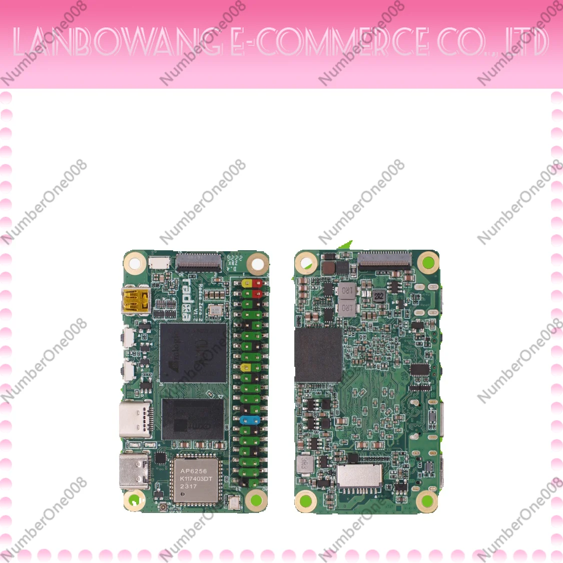 Radxa Zero 2 Pro Amlogic A311d 6-core Cpu Sbc, Gpu, Npu, Wifi 5 & Bt 5 And Onboard Emmc, Single Board Computer