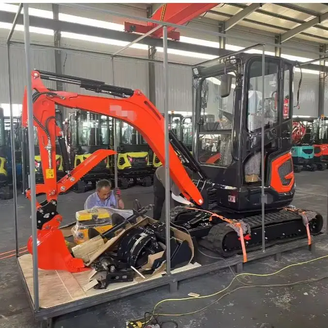 

OEM/ODM new mini excavator cheap mini track excavator 1.8 tons customized product