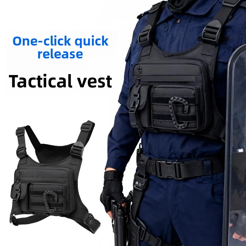

Outdoor Tactical Chest Pack Camo Design Men's Tactical Chest Bag for Hunting Sports Running Hiking Travel Daily Use
