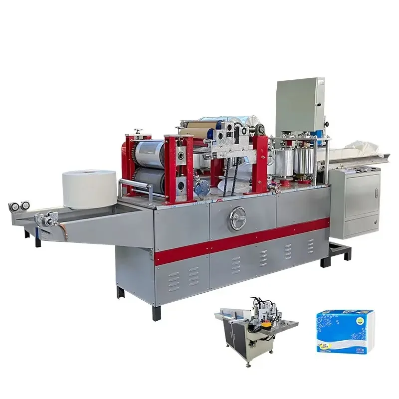 sell like hot cakes Small Size Tissue Paper Machine Full Automatic Napkin Paper Making Machine Production Line