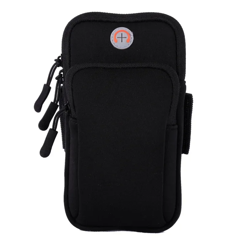 Bolsa deportiva para brazo para correr, bolsa para brazalete de Fitness, bolsa para correr, soporte para teléfono móvil, cinturón, funda para gimnasio para teléfono inteligente de 6"