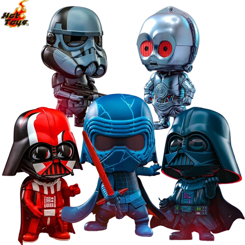 

In Stock Original Hot Toys Cosbaby Star Wars Darth Vader Kylo Ren Imperial Stormtrooper Action Figure Collectible Model Toy Gift