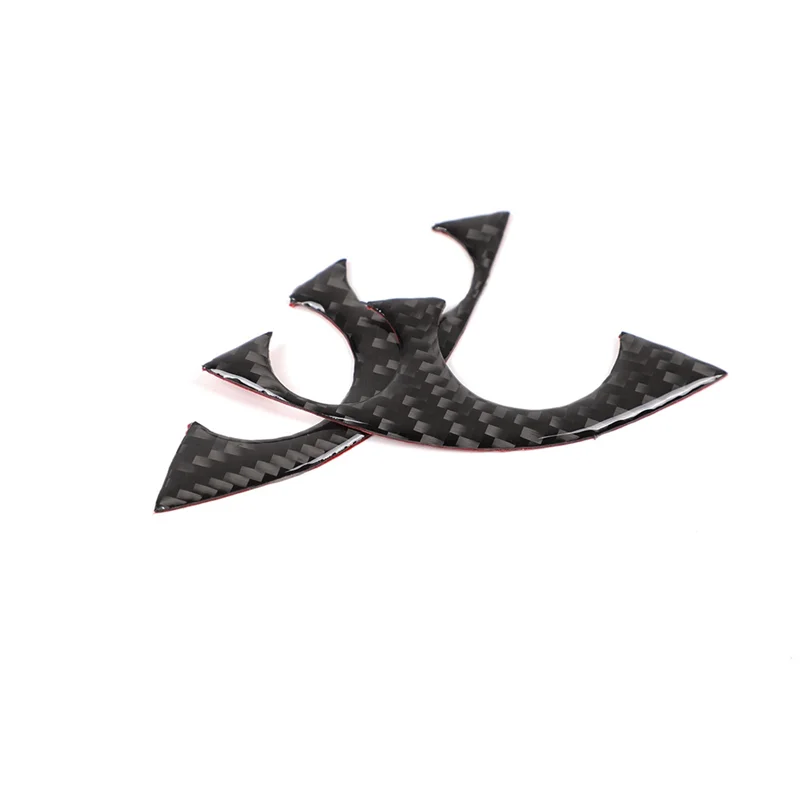 غطاء سيارة من ألياف الكربون ، ملصق تشذيب مناسب لمرسيدس بنز ، ديكور ذكي ، for2 ، عجلة من الخارج