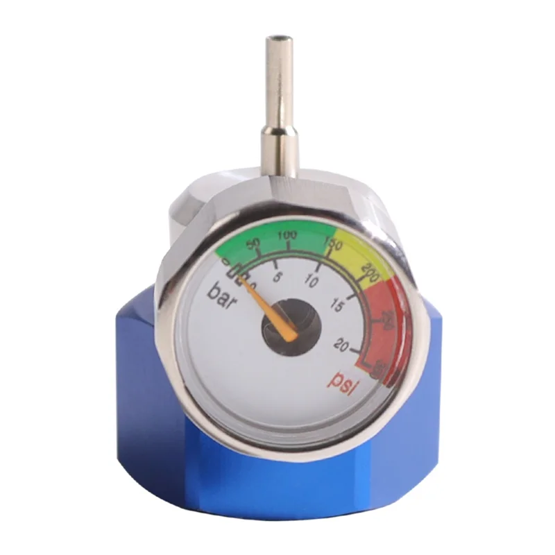 

Classy-Airsoft Propane Filling Adapter For Green Gas With Pressure Gauges Thimble Protective Cover With Propane Camping Tank
