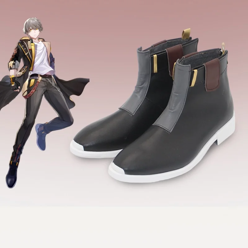 Anime Star Rail Caelus Cosplay Sapatos para Homens, Carnaval do Dia das Bruxas, Custom Made