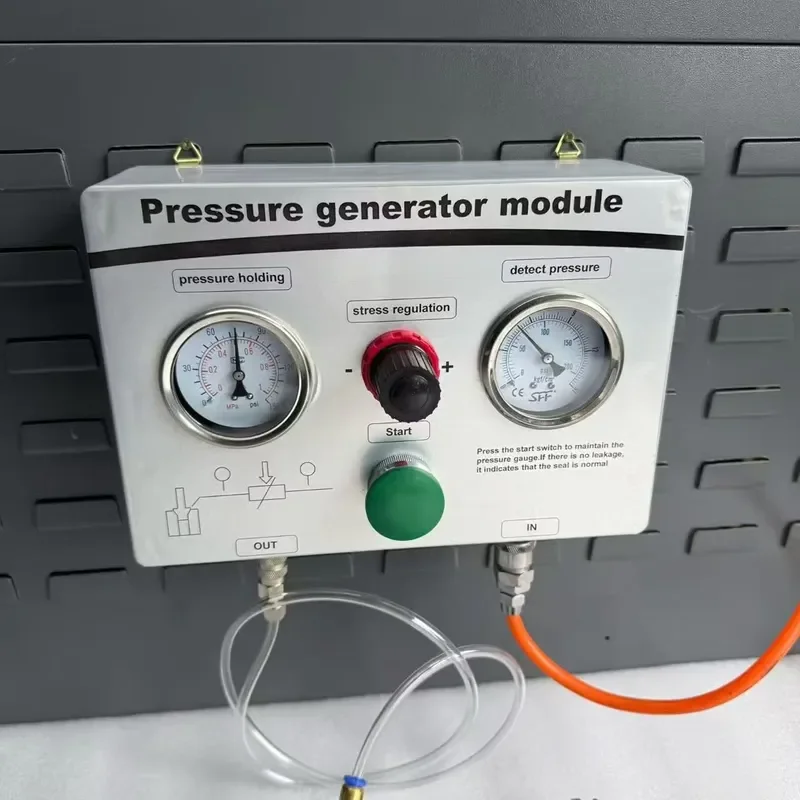 Common Rail Injector Valve Sealing Tester Air Pressure Holding Leakage Detector Injector Control Valve Test Tool