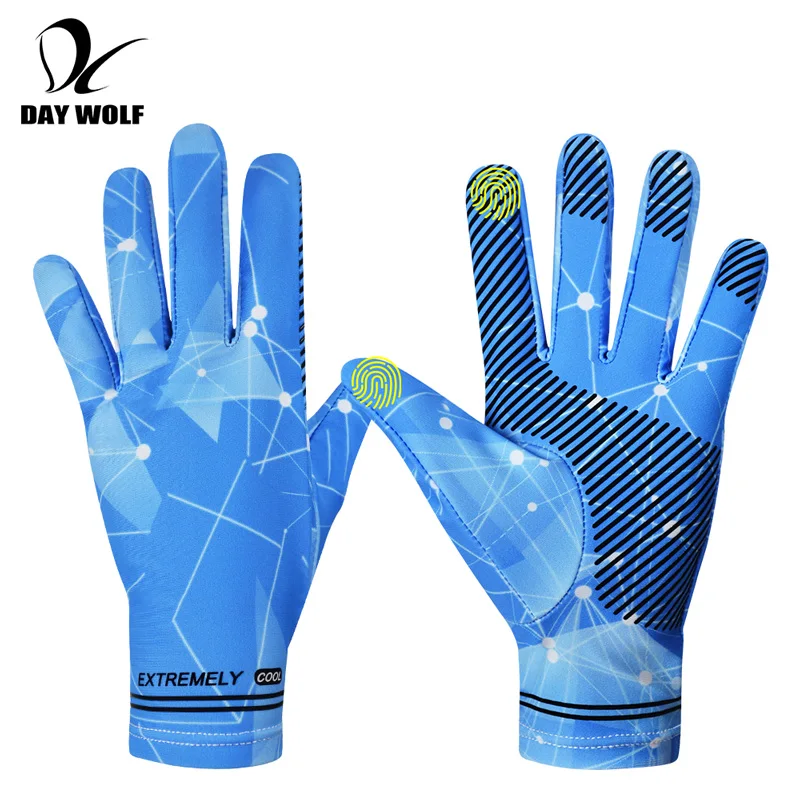 

DAY WOLF Riding Summer Gloves Cycling Biking Cooling Gloves Sunscreen Touch Screen Outdoor Sports Men Women Cycling Equipment