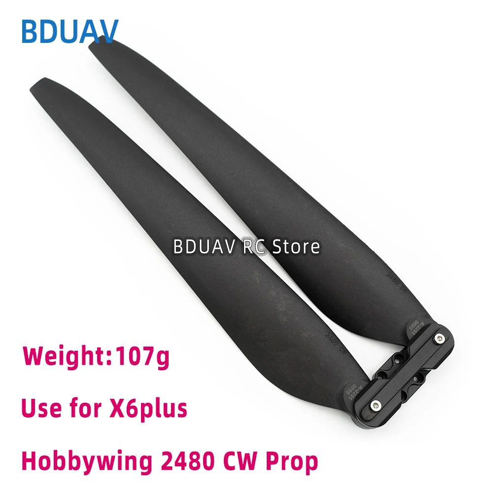 Hobbywing 2480 Propeller For X6 plus Motor Power System Combo  30mm Tube X6plus  E610P X6120 Frame 10kg Agriculture UAV Drone