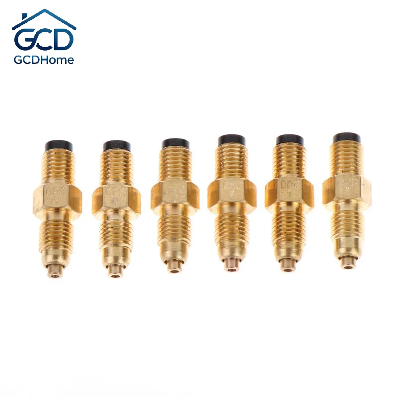 High Precision M8x1MMx4MM Tube Brass Valve One Way Check for Reliable Pressure Control