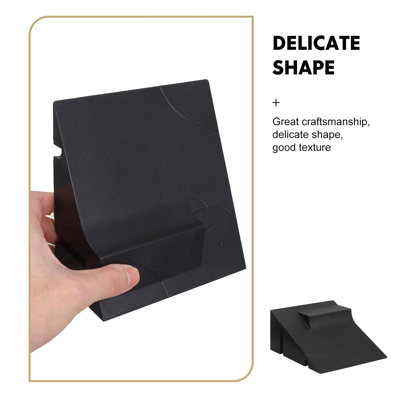 Obstacles de touche, petite rampe de Skateboard en plastique, accessoires de scène de pont de Skatepark, accessoires d'entraînement interactifs pour adultes, 2 pièces