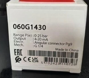 Brand New Origina 060G1430 Pressure Transmitter Fast Delivery