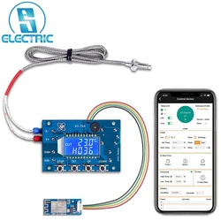 12V 24V K tipo modulo termostato termocoppia telecomando Wireless WIFI regolatore di temperatura scheda Display LCD digitale-99 ℃-999 ℃