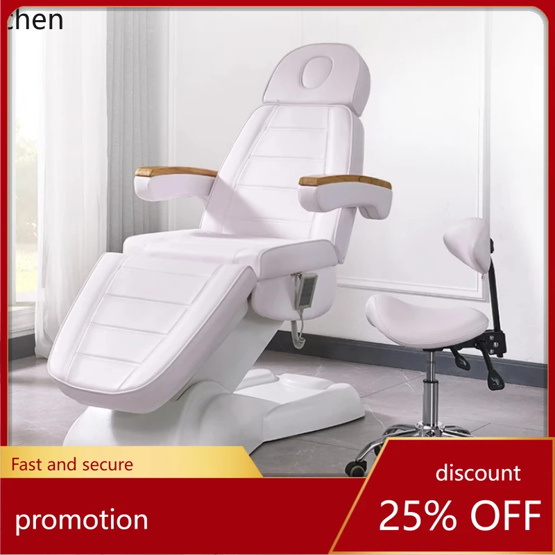 HT electric beauty bed, special ear lift bed for beauty salons, micro-adjustment physiotherapy bed