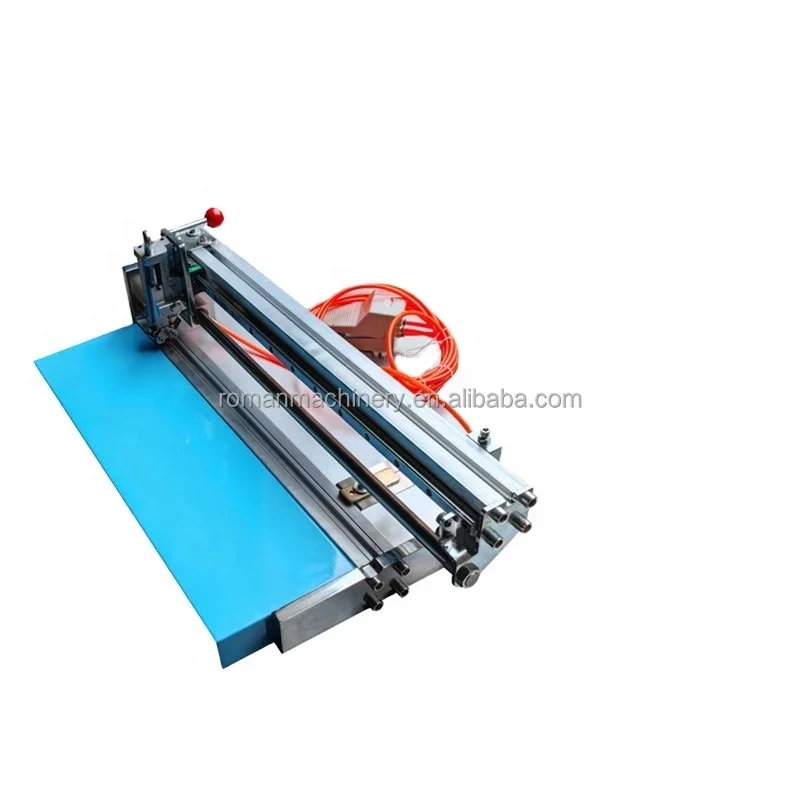Easy to Operate Small Manual V Pneumatic Grooving Machine for  Cardboard Chipboard Slotting Cutting Making Sample groove