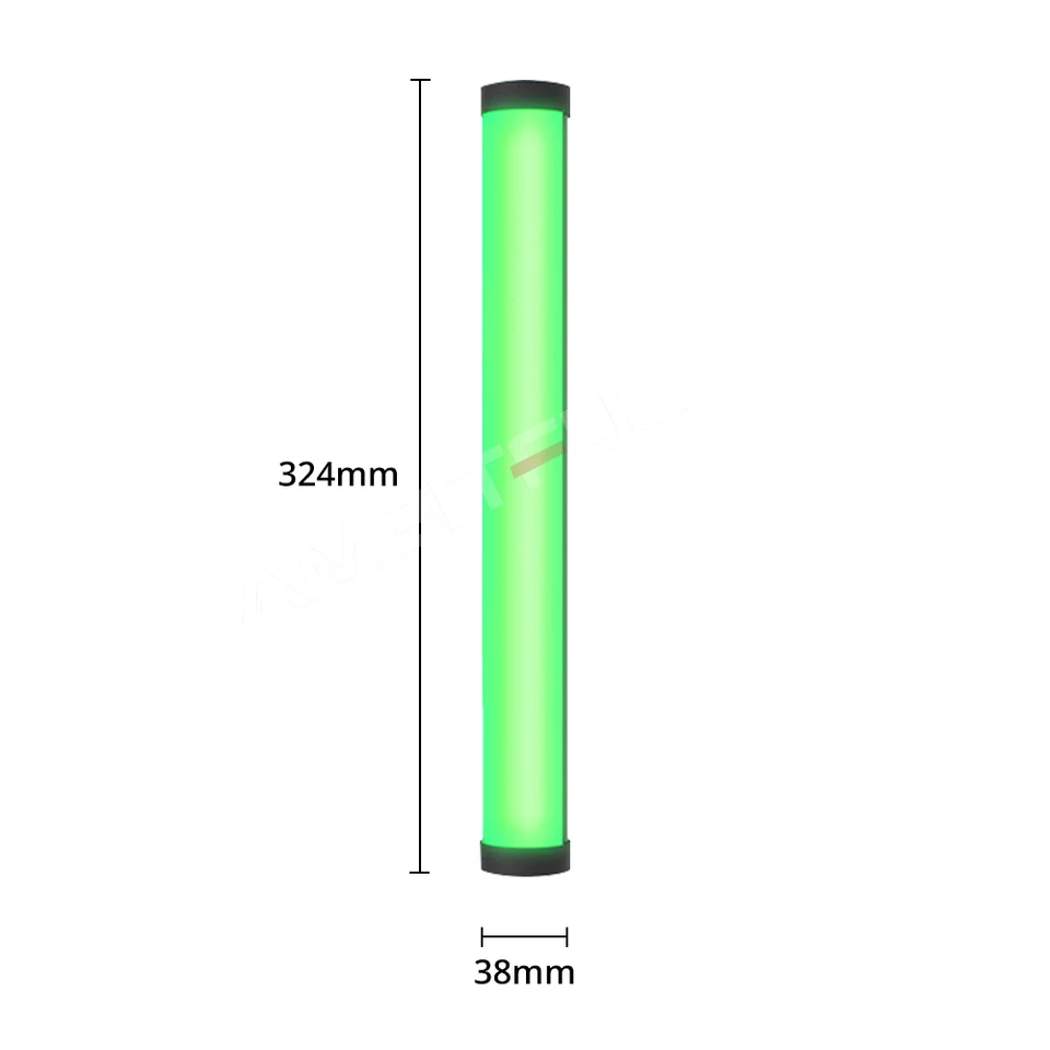 SIDANDE B320S RGB LED Video Stick Tube Light 2500K-9900K Mini Stick Photography Lighting for Photography Studio